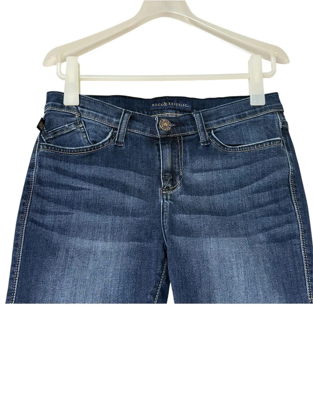 Rock & Republic Kendall Cropped Jeans - Picture 6 of 14